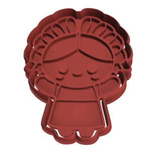 Cortador-Marcador Muñeca Lele Cuerpo Completo