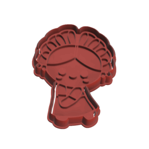 Cortador-Marcador Muñeca Lele Cuerpo Completo Mexicana