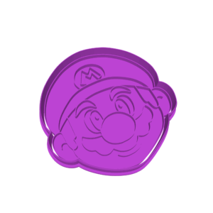 Cortador de Galletas Mario Bros Cara – 10 cm
